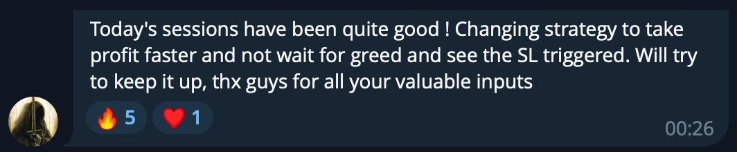 Screenshot of Mirak's message on Telegram, Sep 18, 2026